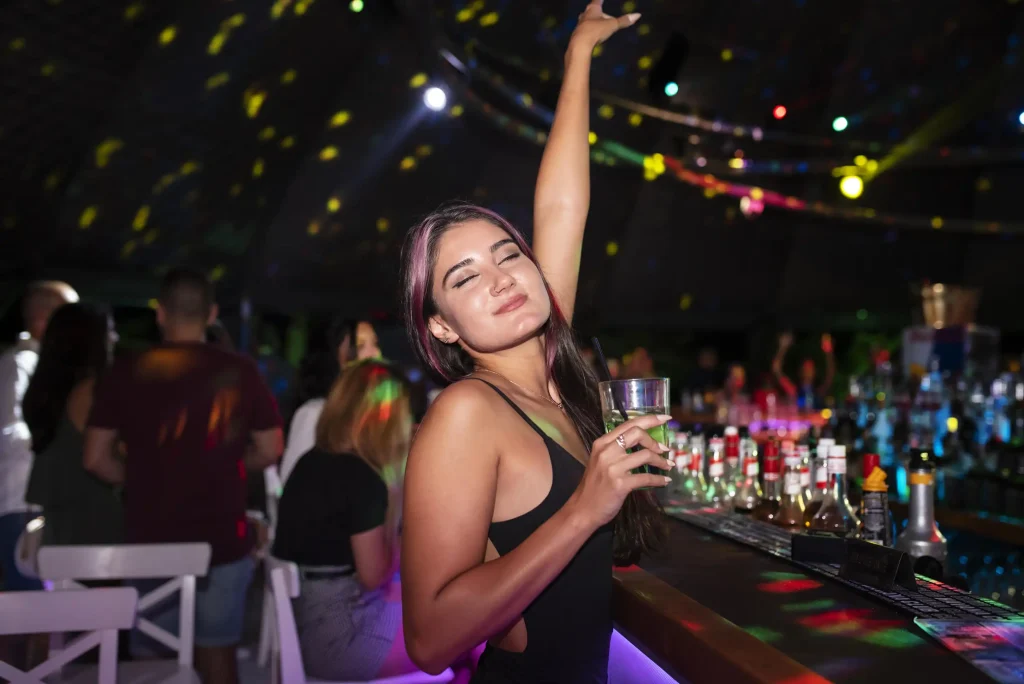 Nightlife fun in Prague